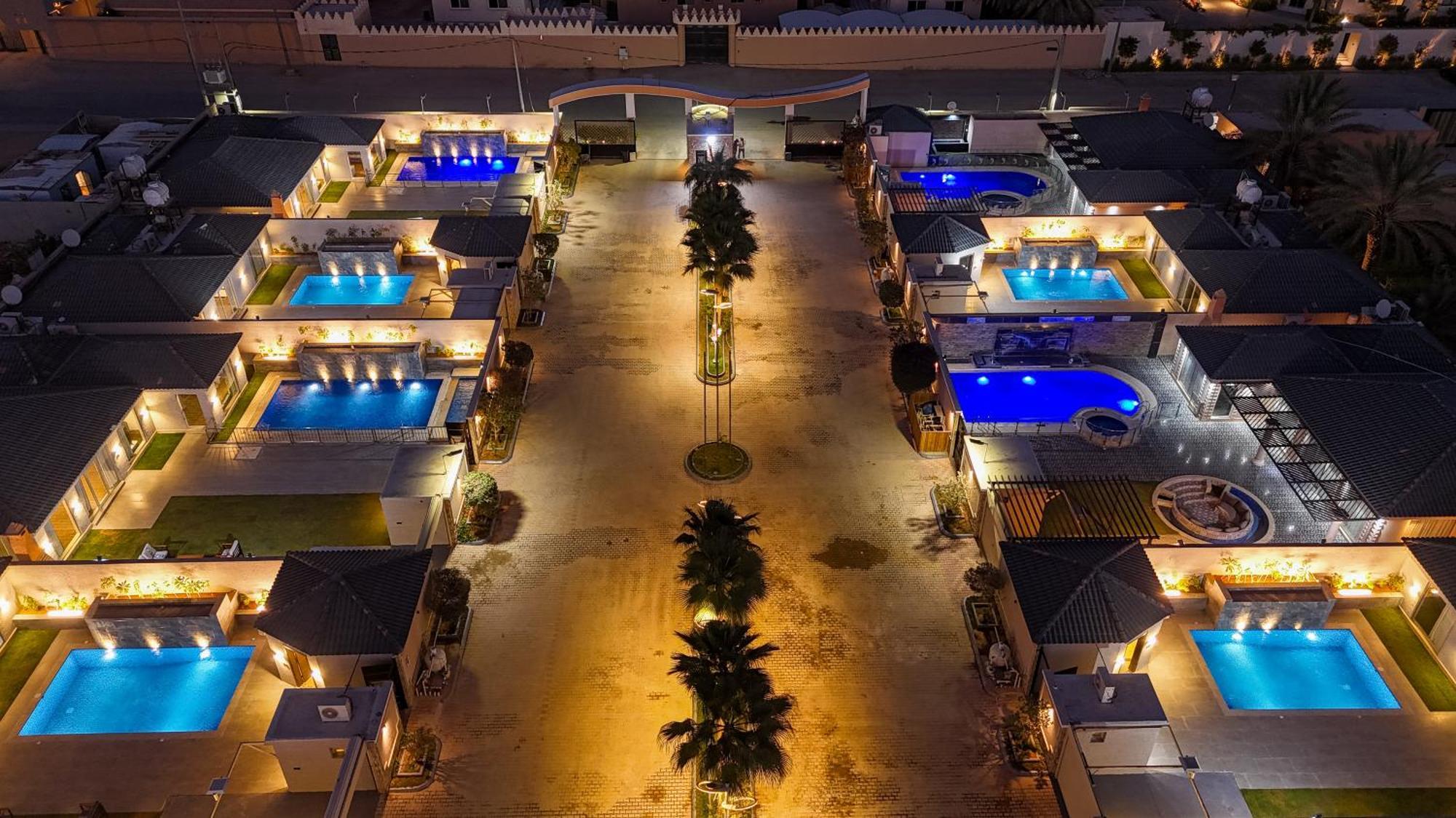 Alasdaf Chalets Riad Exterior foto